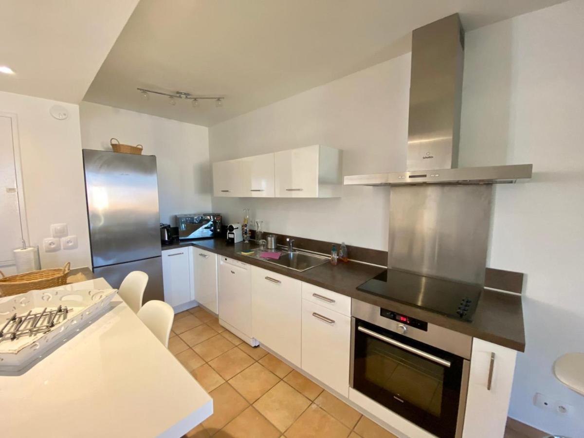 Villa Vue Mer Donnant Sur Le Golfe De St Tropez, 2 Chambres, 6 Pers, Piscine Commune Saint Tropez Exteriér fotografie