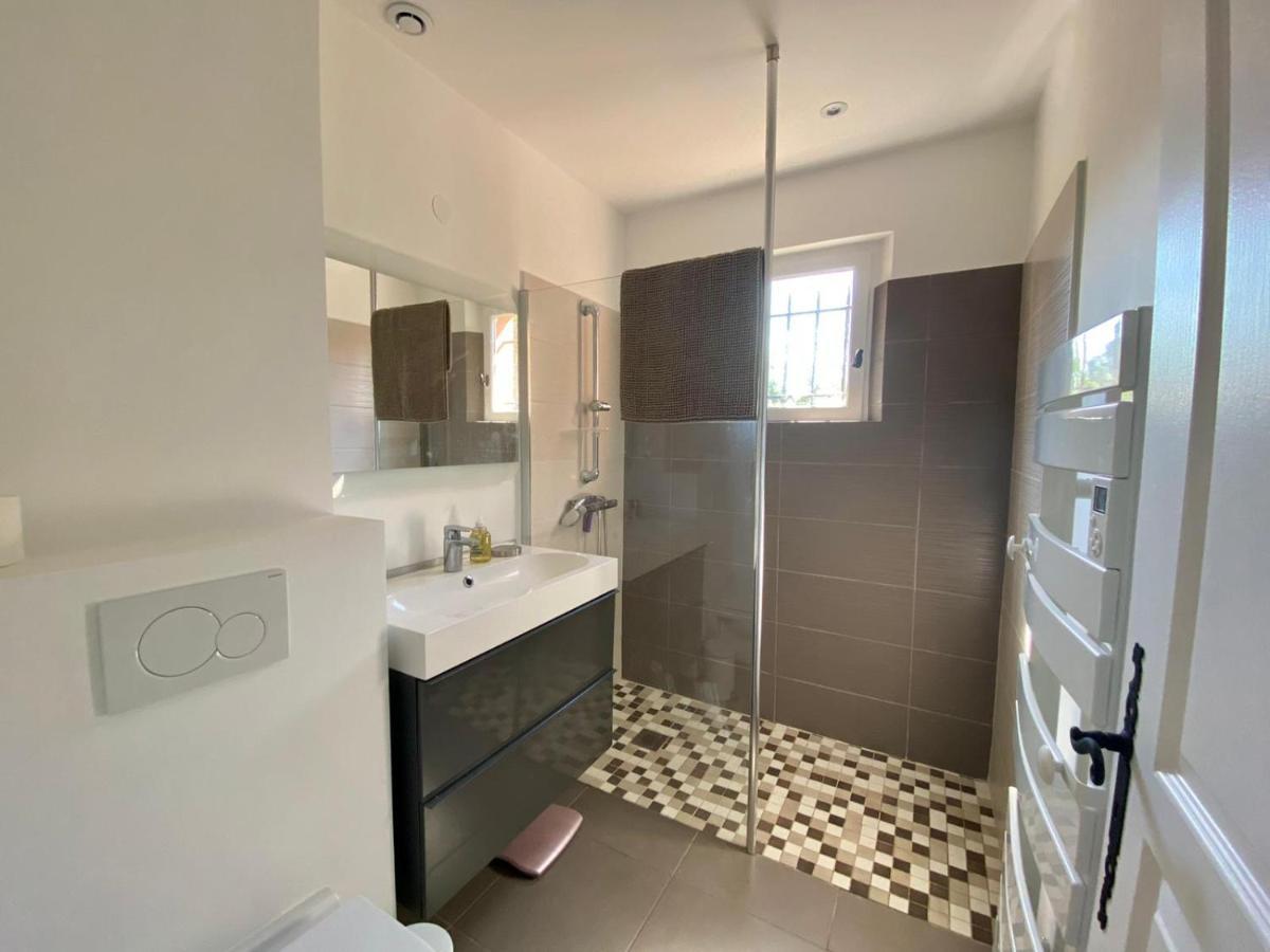 Villa Vue Mer Donnant Sur Le Golfe De St Tropez, 2 Chambres, 6 Pers, Piscine Commune Saint Tropez Exteriér fotografie